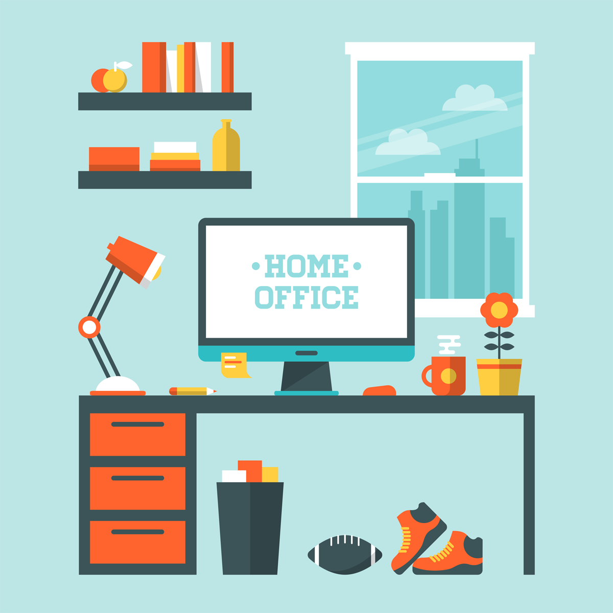 Download 5 Ways to Efficiently Run Your Business Out of Your Home