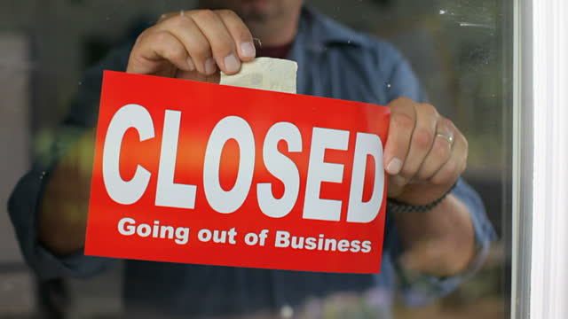 closed out of business