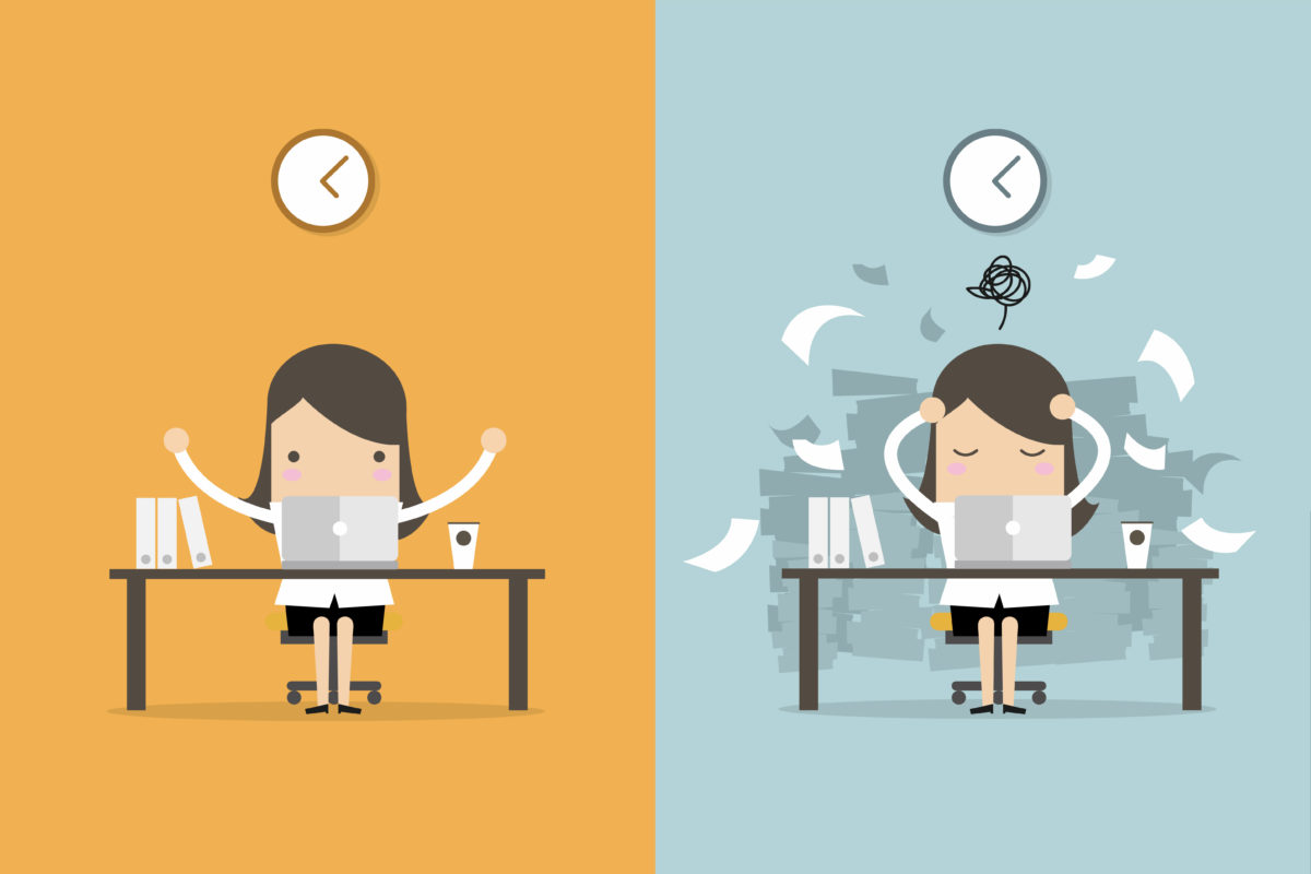 You Have a Cluttered Working Space