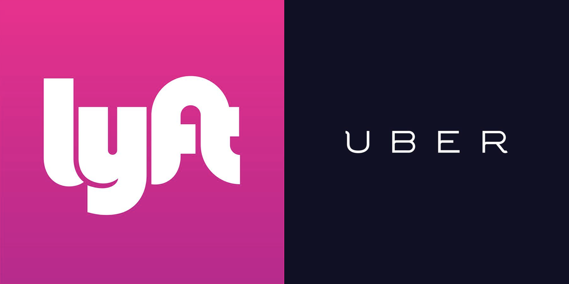 uber lyft logos