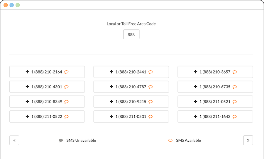 virtual phone numbers