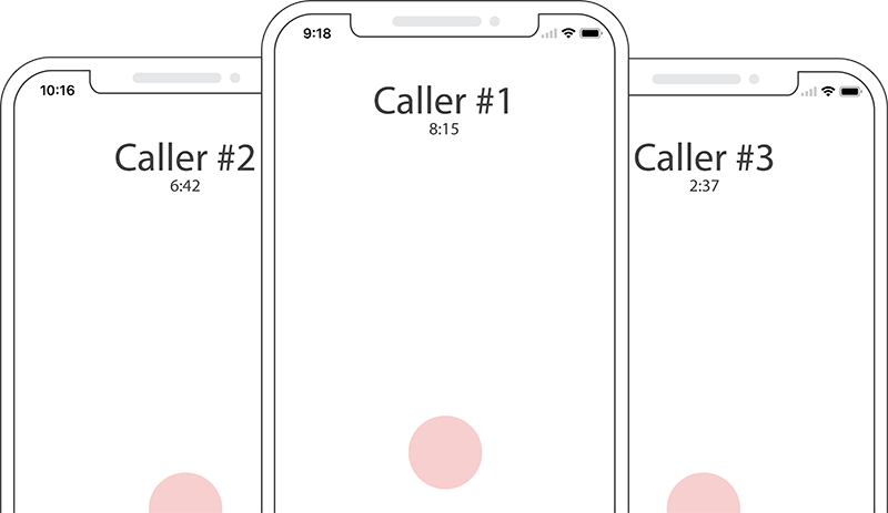 Receive Multiple Calls at Once