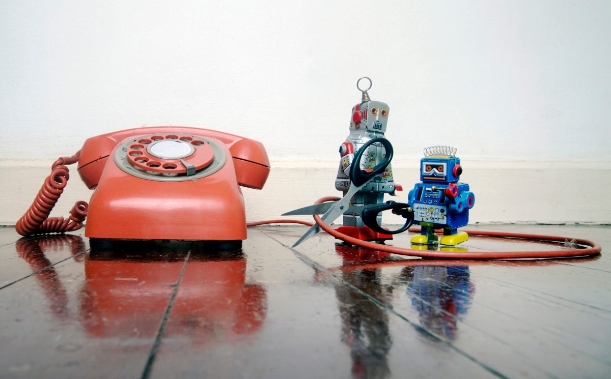 Cut Landline Phone Service
