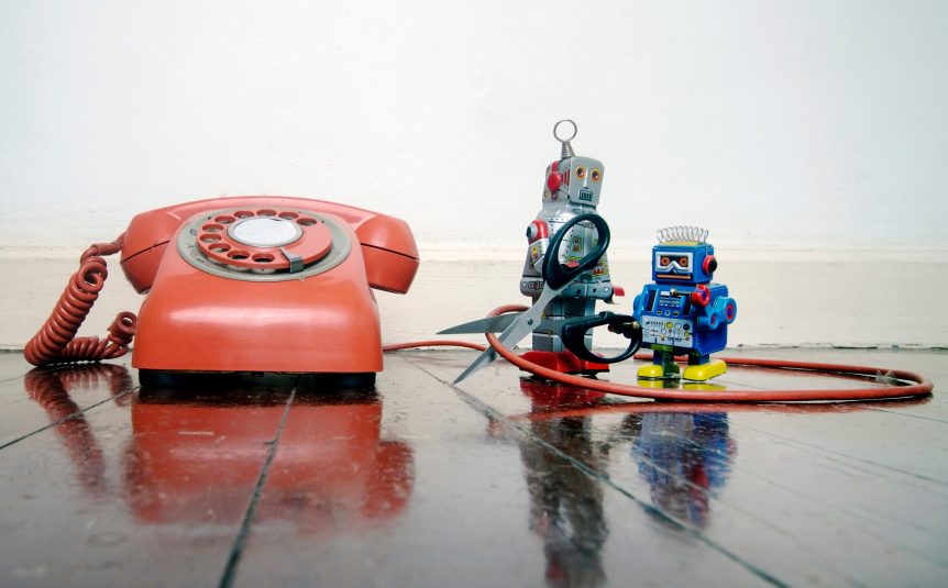 Cut Landline Phone Service