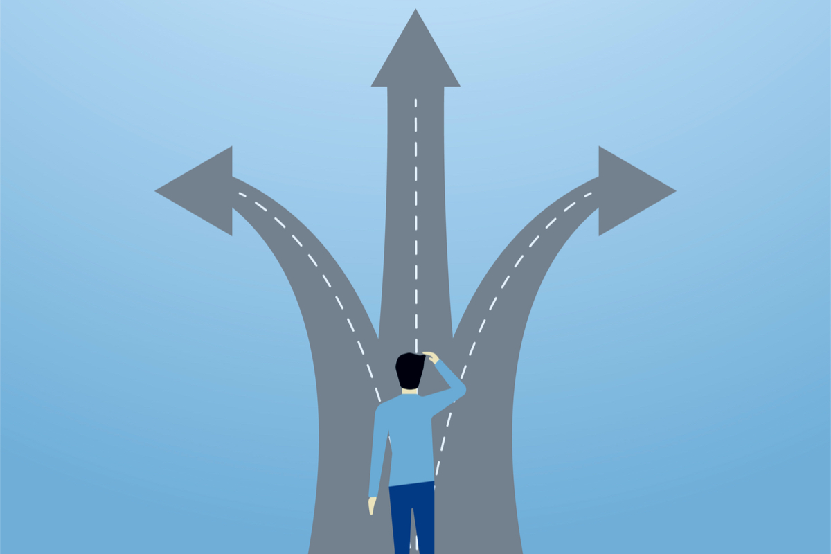 decide which path