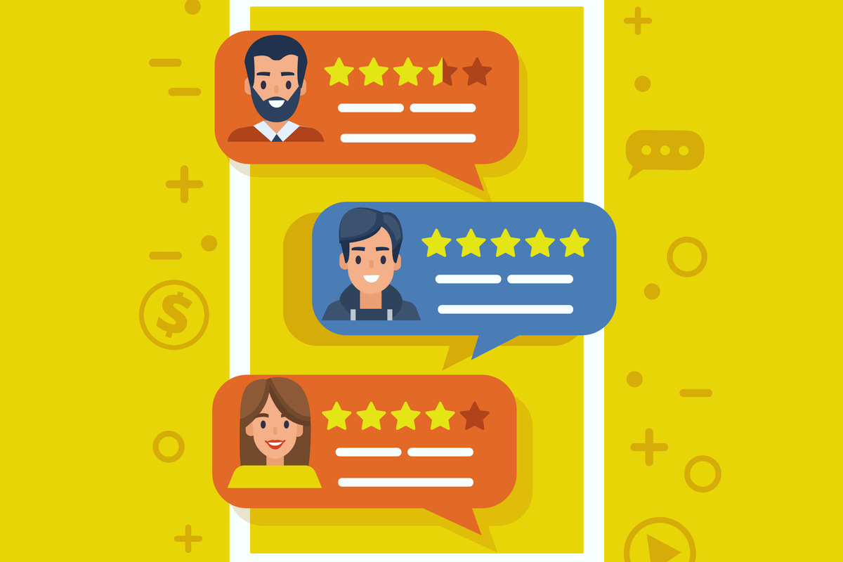online reviews