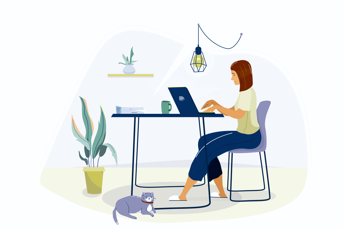 Still Teleworking? 7 Tips to Help Avoid Burnout While Remote - Create a Dedicated Space for Work