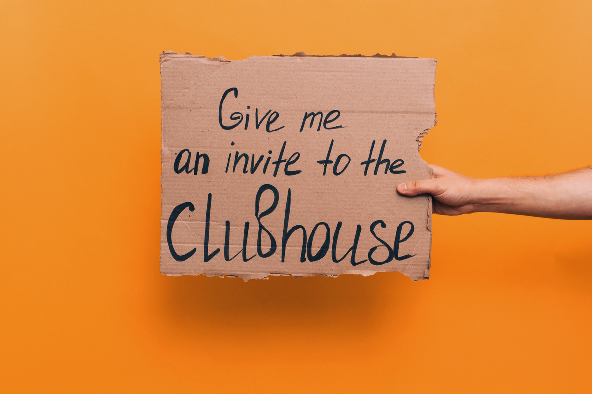 clubhouse sign