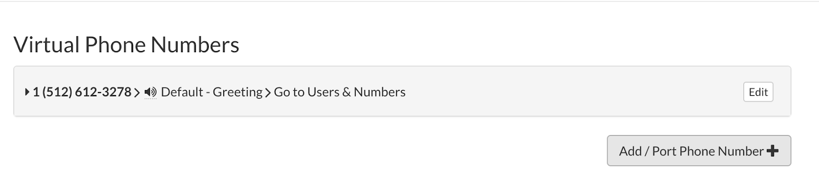 Virtual Phone Number