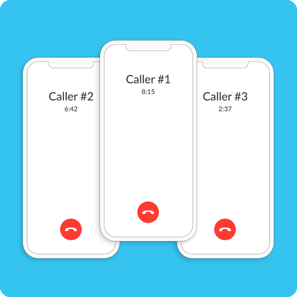 Receive Multiple Calls at Once