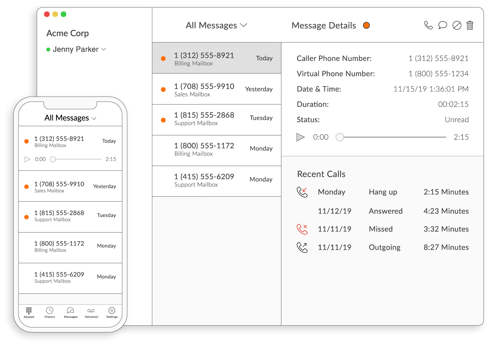 Easy to Manage Voicemail
