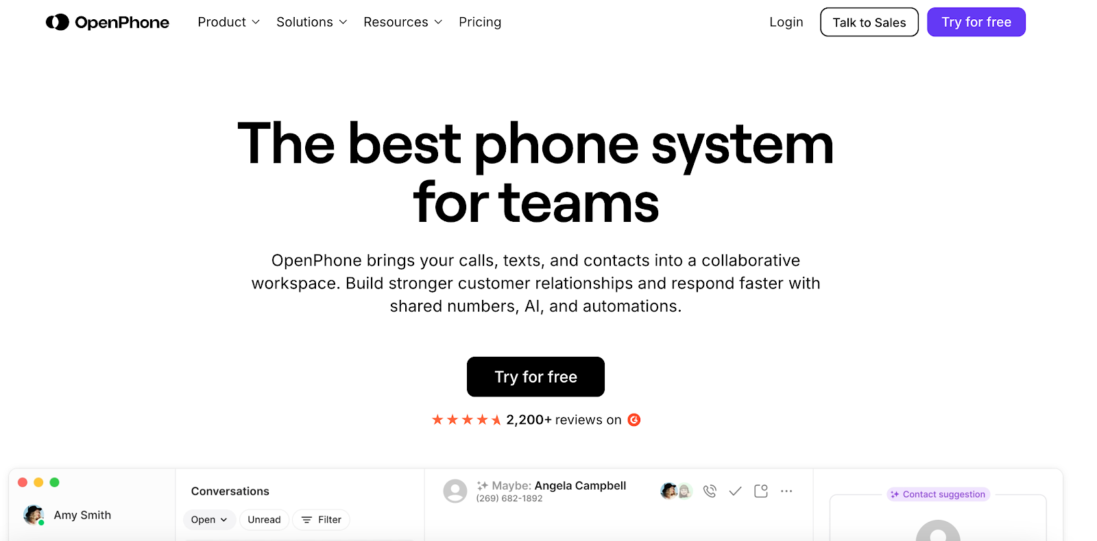 Openphone Business Phone System