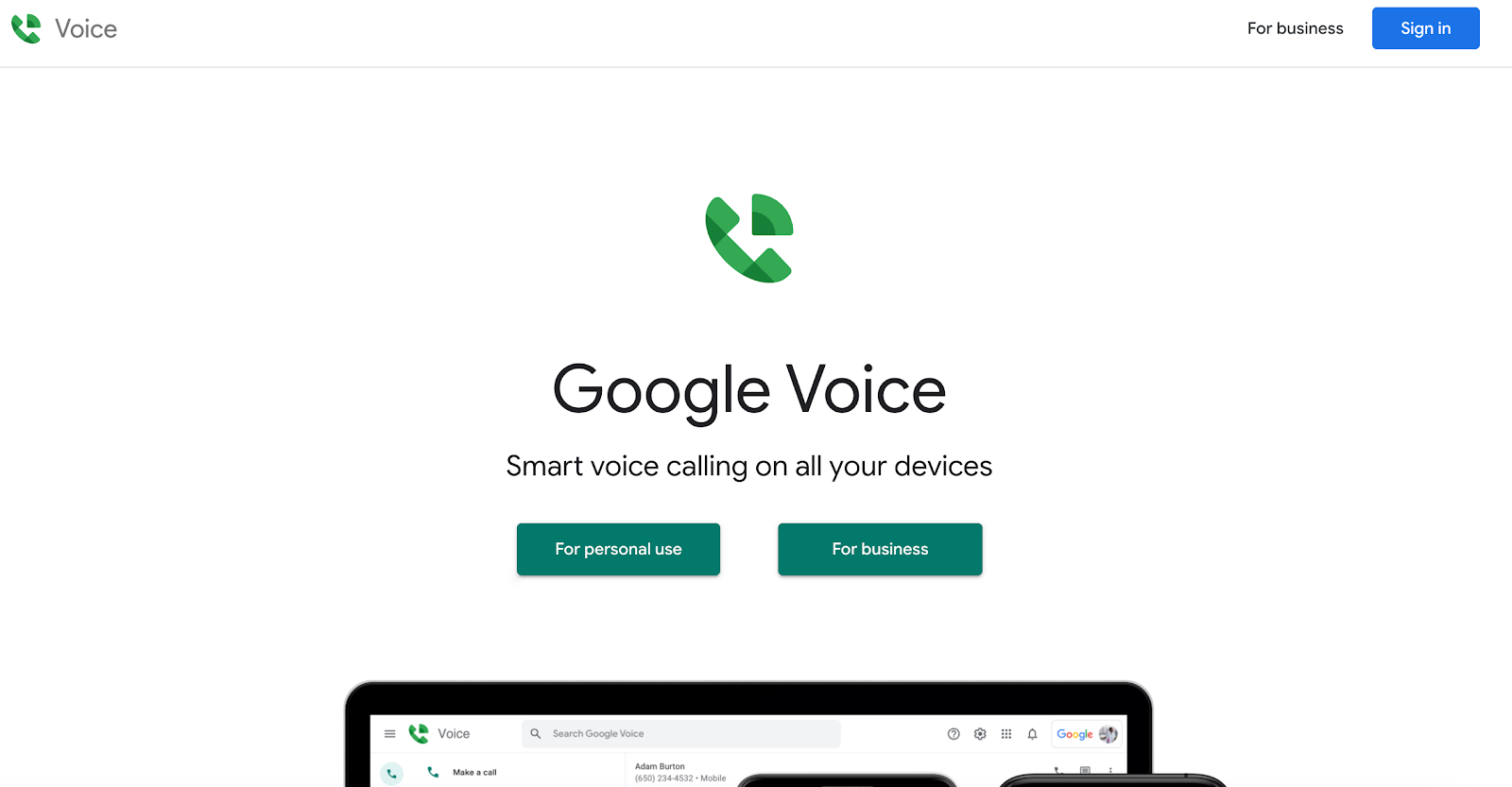 GoogleVoice