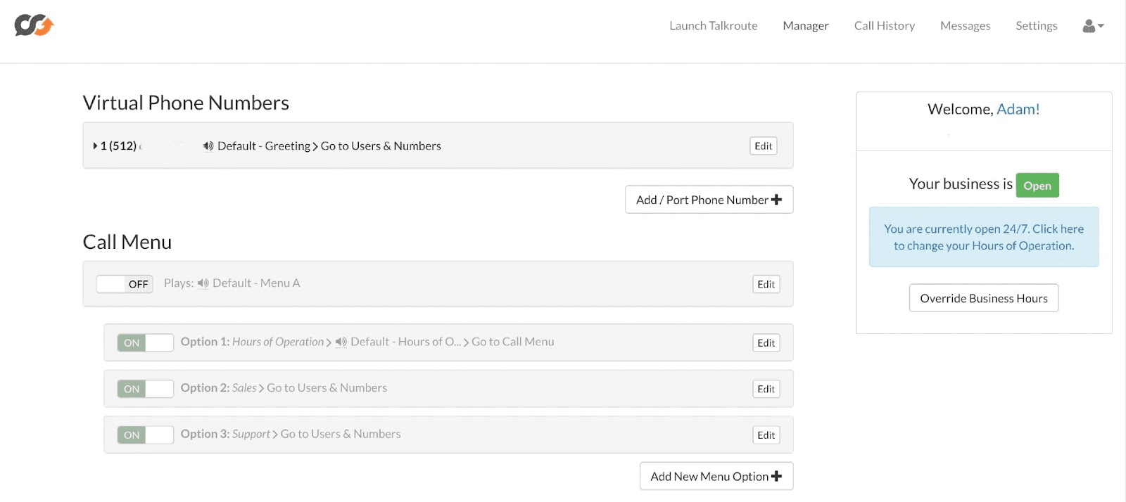 virtual phone numbers