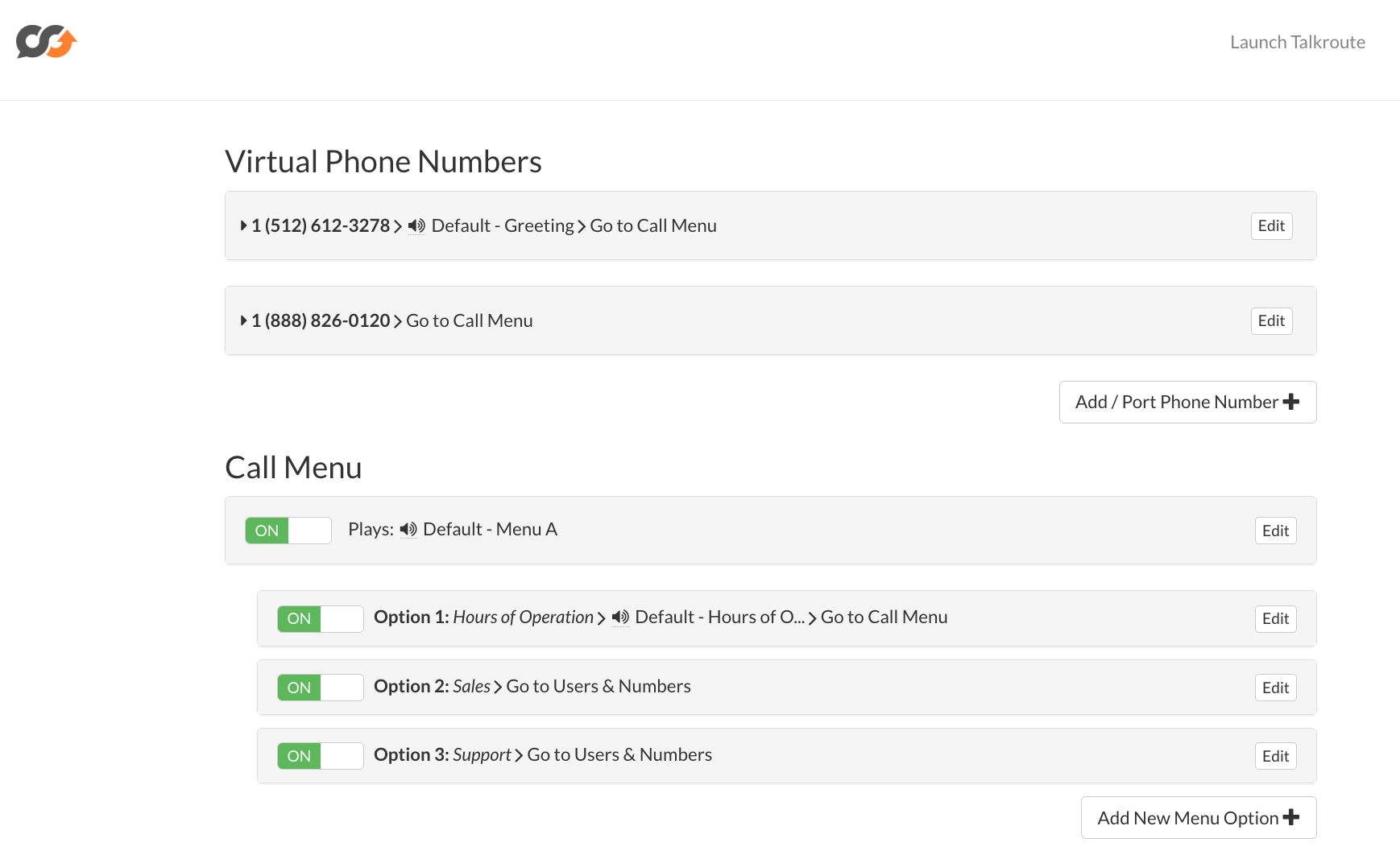 virtual phone number