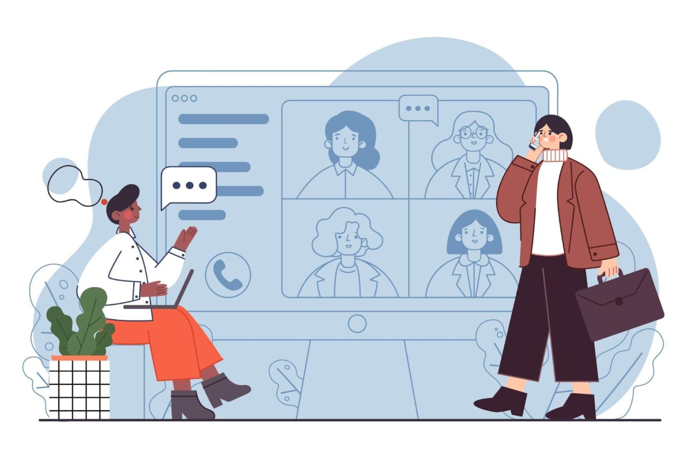 mobile phone business system for entrepenuers