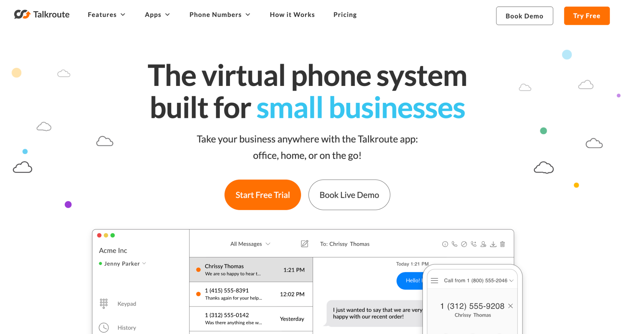 talkroute phone system
