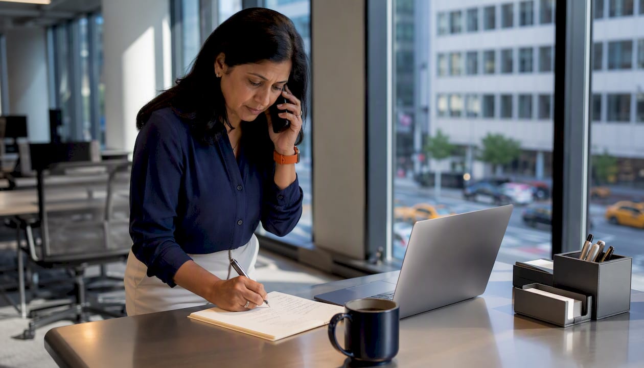 SMB owner managing phone system redundancy