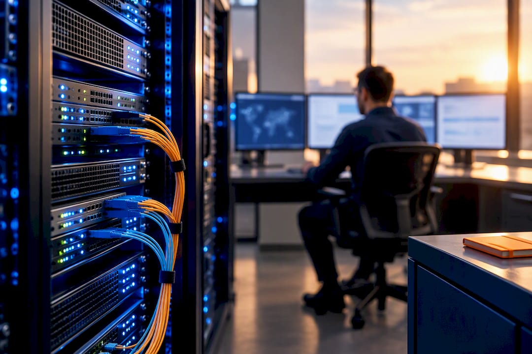Technician monitoring toll-free call routing infrastructure